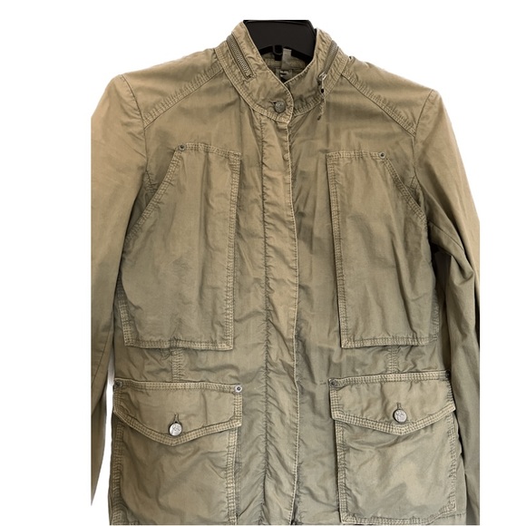 Joie green military style jacket - Picture 4 of 9
